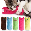 Brinquedo de pelúcia interativo com catnip para gatos. Estimula mastigação e brincadeira natural. Ideal para aliviar estresse e manter seu felino entretido. Seguro e divertido para todas as idades felinas.