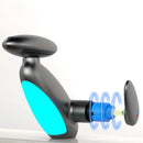 Torneira de pia com luz LED sensível à temperatura, 4 modos de fluxo e saída para água quente e fria. Misturador monocomando ideal para banheiros modernos.