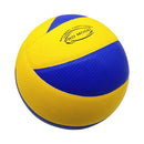 Bola de voleibol tamanho 5 em couro PU com toque macio. Ideal para competições, treinamentos e uso em ambientes internos e externos. Construção durável e desempenho profissional.