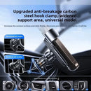 Carregador wireless para carro com suporte de ventilação. Carregamento rápido compatível com iPhone 16, 15, 14, 13, 12 Pro Max e smartphones Android. Design prático e seguro.