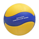 Bola de voleibol tamanho 5 em couro PU com toque macio. Ideal para competições, treinamentos e uso em ambientes internos e externos. Construção durável e desempenho profissional.