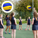 Bola de voleibol tamanho 5 em couro PU com toque macio. Ideal para competições, treinamentos e uso em ambientes internos e externos. Construção durável e desempenho profissional.