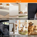 Luvas de remoção de pelos com tecnologia eletrostática. Ideais para cães e gatos, coletam pelos eficientemente sem danificar móveis ou roupas. Reutilizáveis e fáceis de limpar. Perfeitas para limpeza diária e manutenção do lar.