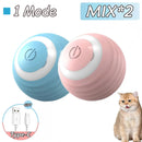 Bola interativa automática para gatos com cauda realista e recarga USB. Estimula instinto de caça, mantém seu felino ativo e entretido. Brinquedo inteligente e seguro.