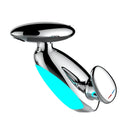 Torneira de pia com luz LED sensível à temperatura, 4 modos de fluxo e saída para água quente e fria. Misturador monocomando ideal para banheiros modernos.