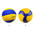 Bola de voleibol tamanho 5 em couro PU com toque macio. Ideal para competições, treinamentos e uso em ambientes internos e externos. Construção durável e desempenho profissional.