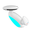 Torneira de pia com luz LED sensível à temperatura, 4 modos de fluxo e saída para água quente e fria. Misturador monocomando ideal para banheiros modernos.